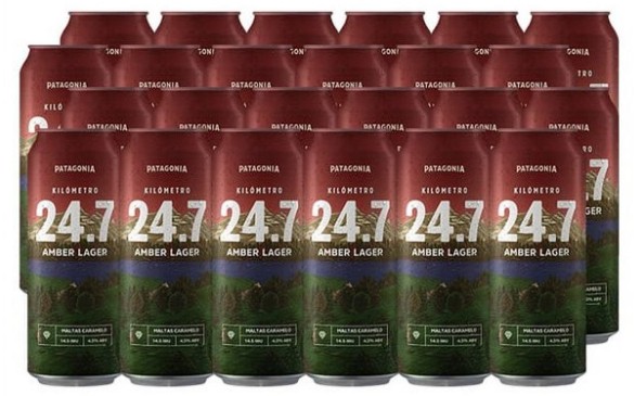 CERVEZA 24.7 AMBER LAGER LATA PACKx24