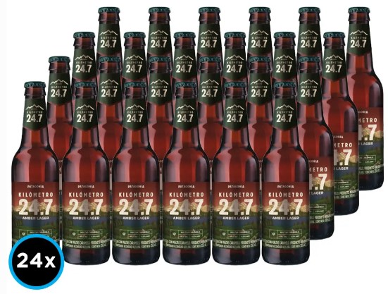CERVEZA KM 24.7 BOT 355CC AMBER LAGER PACKx24