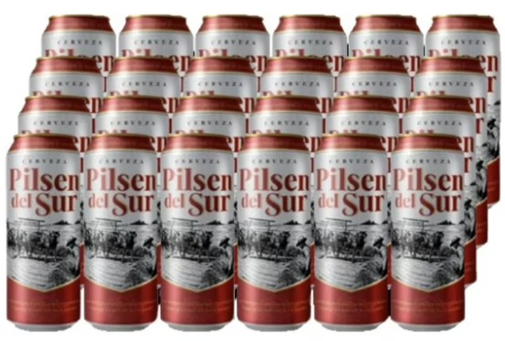 CERVEZA PILSEN DEL SUR 473CC PACKx24