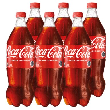 COCA COLA PET 1500CC DISPLAYx6