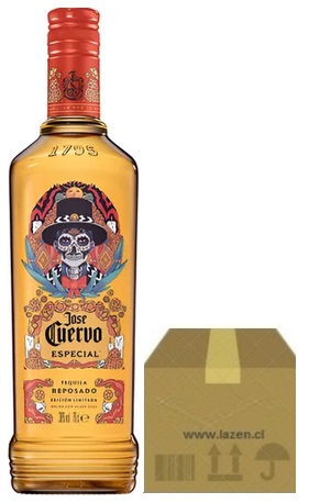 TEQUILA JOSE CUERVO REPOSADO 38° 750CC CAJAx12