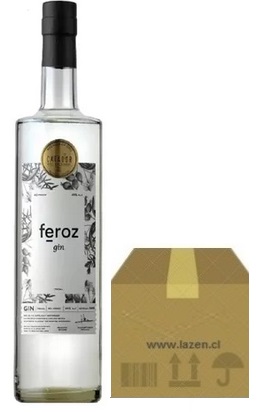 GIN FEROZ 750CC 45º CAJAx6