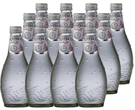 AGUA MINERAL PUYEHUE 500CC S-GAS DISPLAYx12