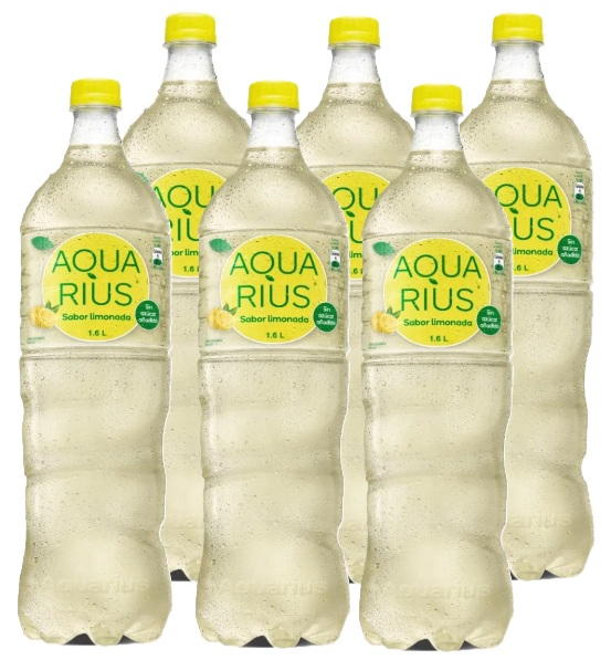 AQUARIUS LIMON 1500CC DISPLAYx6