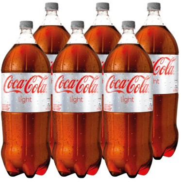 COCA COLA LIGHT PET 3000CC DISPLAYx6