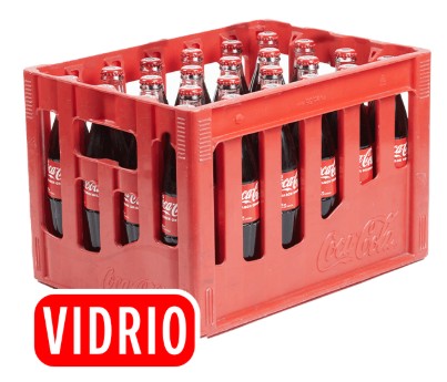 COCA COLA LIGHT VIDRIO 350CC RET CAJAx24