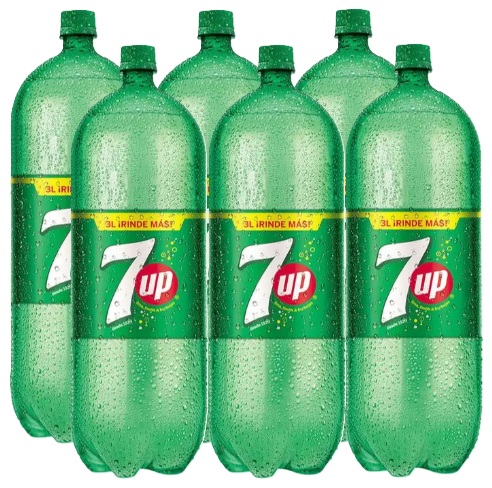 SEVEN UP PET 3000CC DISPLAYx6