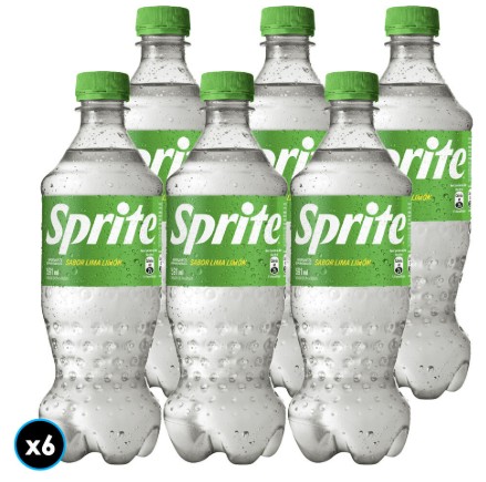 SPRITE PET 591CC DISPLAYx6