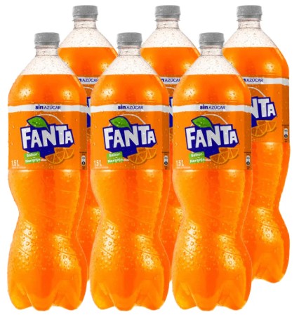 FANTA ZERO PET 1500CC DISPLAYx6