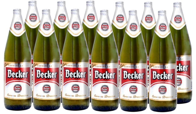 CERVEZA BECKER OW 1000CC DESECHABLE DISPLAYx12