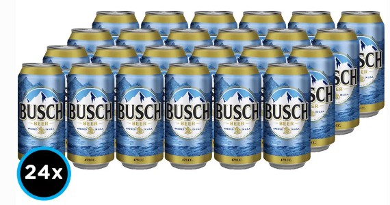CERVEZA BUSCH 473CC PACKx24