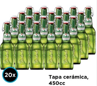 CERVEZA GROLSCH 450CC PACKx24