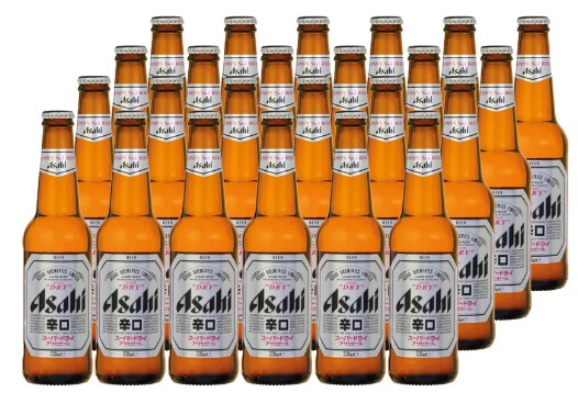 CERVEZA ASAHI 330CC PACKx24