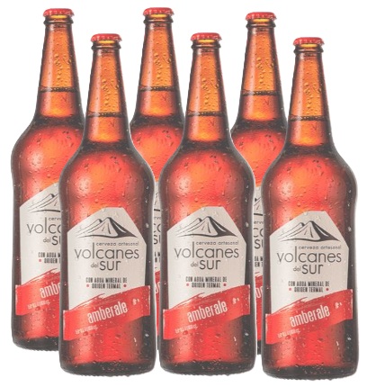 VOLCANES DEL SUR AMBERALE 1050CC PACKx6