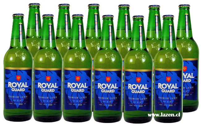 CERVEZA ROYAL GUARD BOT 650CC PACKx12