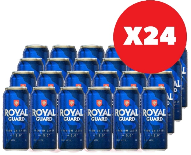 ROYAL GUARD LATA 710CC 5º PACKx24