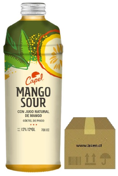 CAPEL MANGO SOUR 700CC 12GL CAJAx12