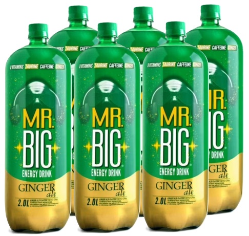 MR BIG GINGER ALE 2 LITROS DESECHABLE PACKx6
