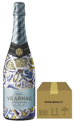 ESPUMANTE VILARNAU RESERVA ORGANICO BRUT 750CC CAJAx6