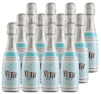 ESPUMANTE VALDIVIESO PETIT BRUT 187.5CC CAJAx12
