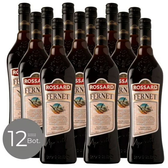 FERNET ROSSARD MITJANS 1000CC 35º CAJAx12