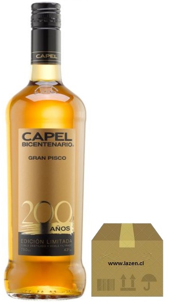CAPEL BICENTENARIO 43° 750CC CAJAx6