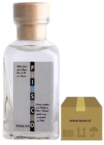 PISCO ABA PREMIUM 40° MINI BOT 50CC CAJAx24