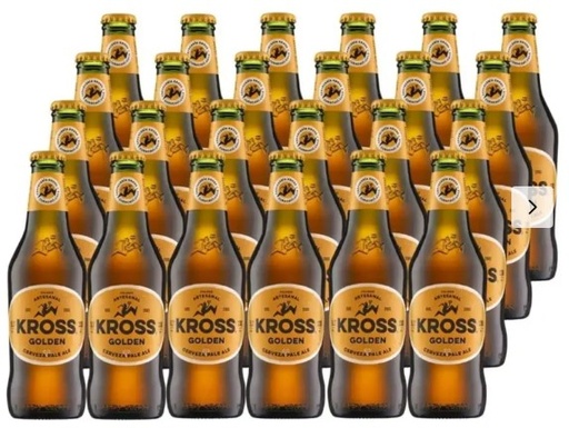 [Cerveza] CERVEZA KROSS GOLDEN 330CC PACKx24