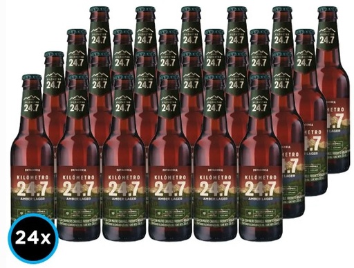 [Cerveza] CERVEZA KM 24.7 BOT 355CC AMBER LAGER PACKx24