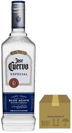 [Tequila] TEQUILA JOSE CUERVO SILVER 38° 750CC CAJAx12