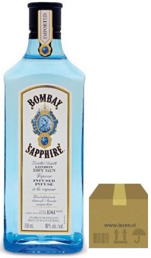 [Gin] GIN BOMBAY SAPPHIRE 750CC 47GL CAJAx6