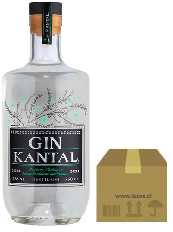 [Gin] GIN KANTAL 750CC 43º CAJAx6