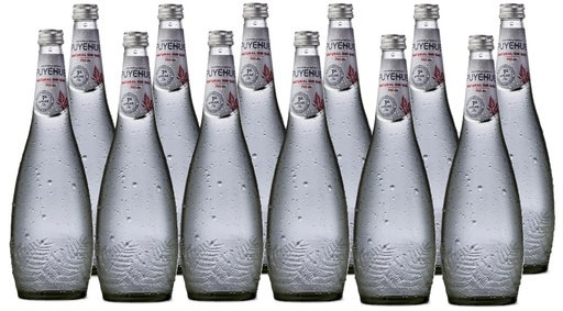 [Agua] AGUA MINERAL PUYEHUE VIDRIO S-GAS 750CC DISPLAYx12