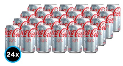 [Bebidas] COCA COLA LIGHT LATA 350CC PACKx24