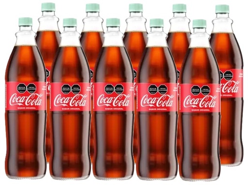 [Bebidas] COCA COLA RETORNABLE 1000CC CAJAx10