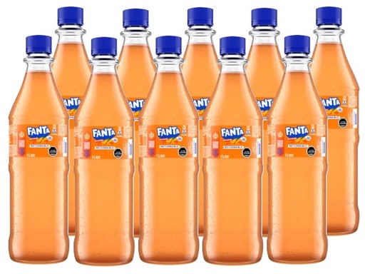 [Bebidas] FANTA 1000CC RETORNABLE CAJAx10