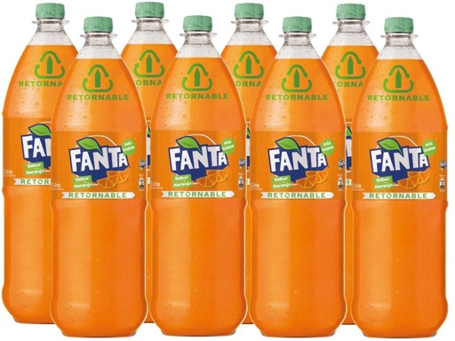 [Bebidas] FANTA RETORNABLE 2000CC CAJAx8