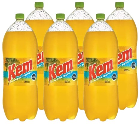[Bebidas] KEM PIÑA PET 3000CC DISPLAYx6