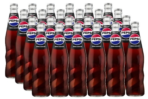 [Bebida] PEPSI ZERO 350CC VIDRIO RET CAJAx24