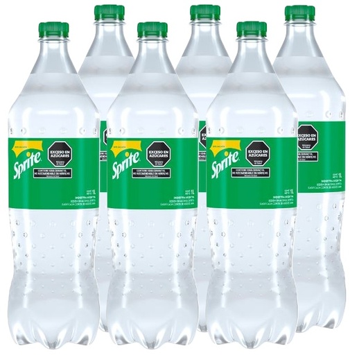 [Bebida] SPRITE PET 1000CC DISPLAYx6