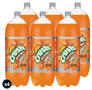 [Bebida] ORANGE CRUSH ZERO PET 3000CC DISPLAYx6