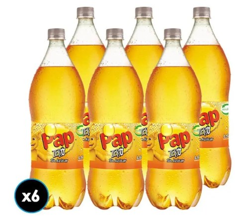 [Bebida] PAP ZERO PET 1500CC DISPLAYx6