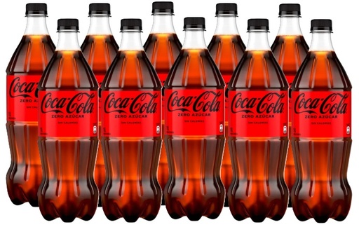 [Bebida] COCA COLA ZERO 1000CC RET CAJAx10