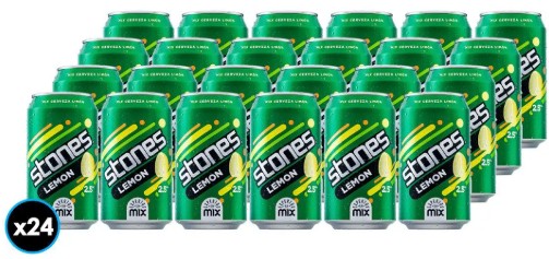 [Cerveza] LEMON STONES LATA 350CC CAJAx24