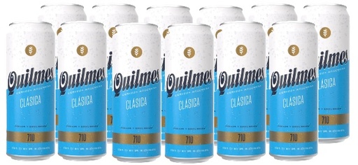 [Cerveza] CERVEZA QUILMES LATA 710CC 4.9GL PACKx12
