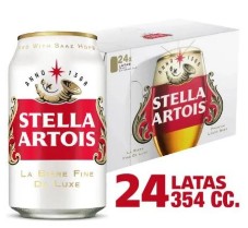 [Cerveza] CERVEZA STELLA ARTOIS LATA 354CC PACKx24
