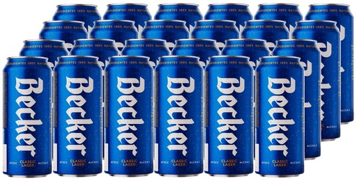 [Cerveza] CERVEZA BECKER LATA 473CC PACKx24