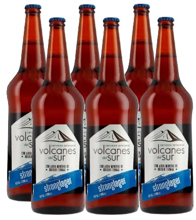 [Cerveza] CERVEZA VOLCANES DEL SUR STRONGLAGER 1050CC PACKx6