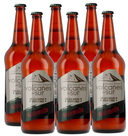 [Cerveza] VOLCANES DEL SUR MALTA 1050CC PACKx6