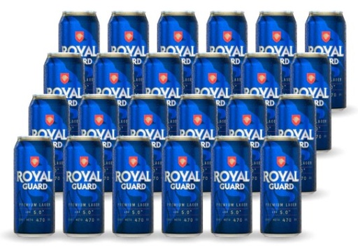 [Cerveza] CERVEZA ROYAL GUARD LATA 470CC PACKx24